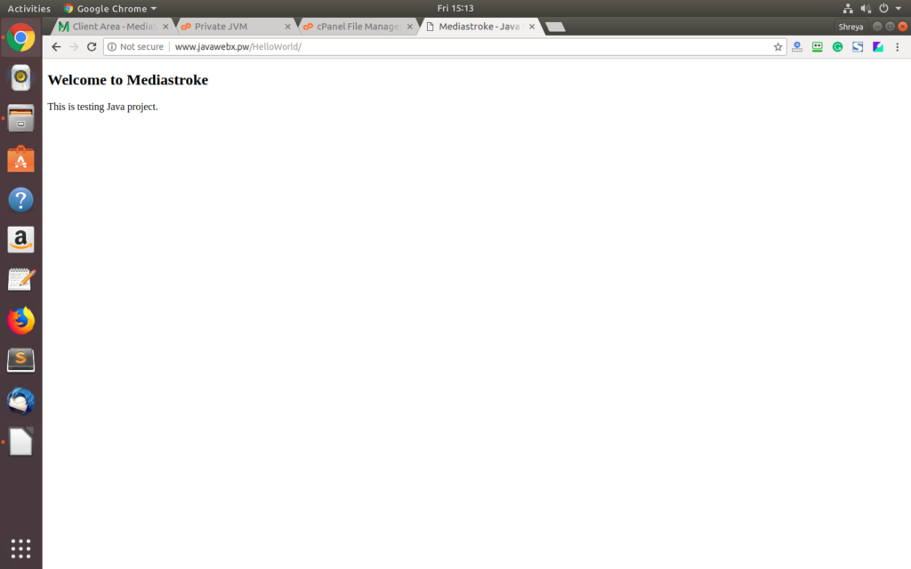 java web server